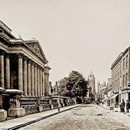 A view of the Fitzwilliam in the 19th century